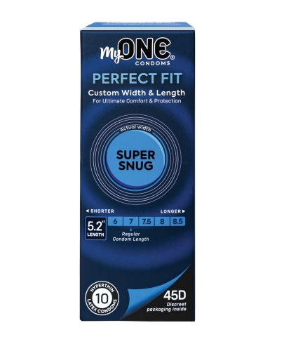 Презервативы из высококачественного безопасного для тела латекса MyONE Super Snug Размер 45Д 10 штук - 1