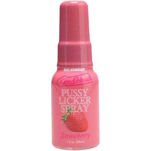 Спрей для кунилингуса со вкусом клубники Doc Johnson GoodHead Pussy 29 мл - 1