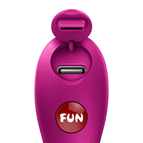 Вибратор на палец клиторальный пурпурный Fun Factory Be One - 7