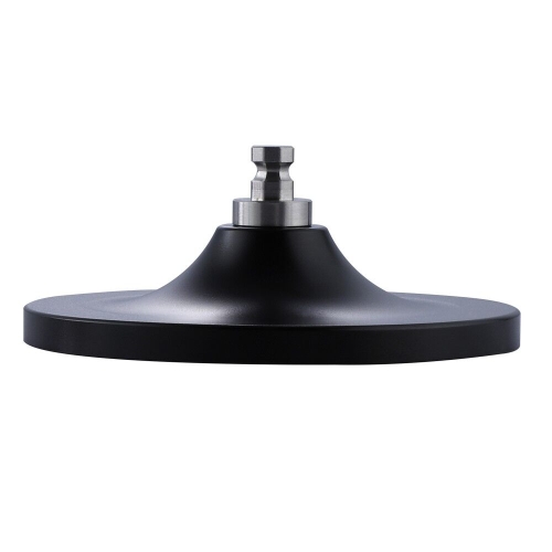 Адаптер на присоску для секс машин чорного кольору Hismith Suction cup adapter klicLok - 6