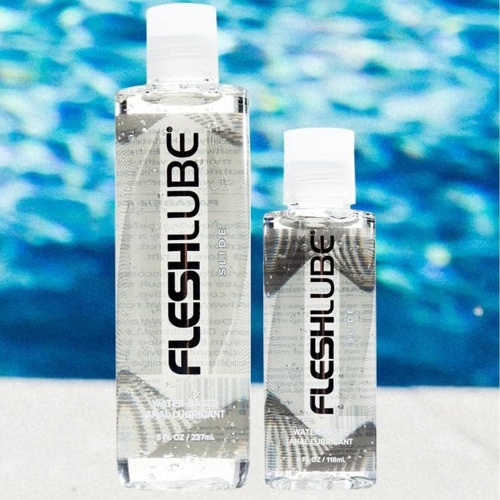 Лубрикант анальний на водній основі Fleshlube Slide 237 мл - 2