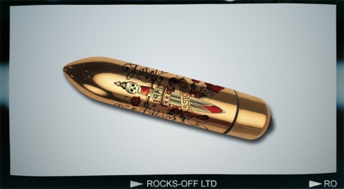 Вібратор Rocks Off RO-80mm TATTOO Deadly Passion - 1