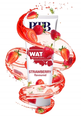 Лубрикант на водной основе с ароматом клубники Mai BTB 100 мл - 4