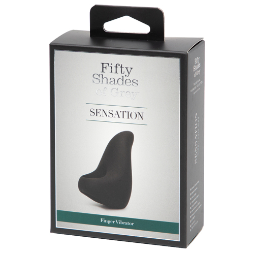 Вибратор на палец для стимуляции клитора черного цвета Fifty Shades of Grey Sensation Finger Vibrator - 6