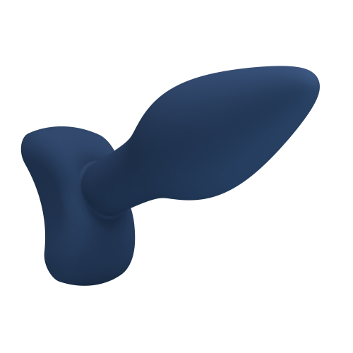 Анальная пробка синяя из силикона LYBAILE MR.PLAY Bulb Anal Plug размер S - 5