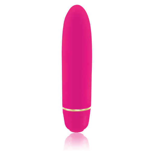 Вибратор вагинальный в сумочке силиконовый розового цвета Rianne S Essentials Classique - 2
