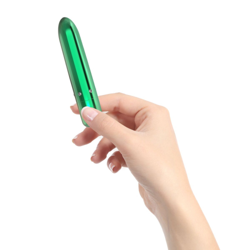 Вібропуля для інтимних місць Зелена PowerBullet Pretty Point Rechargeable - 4