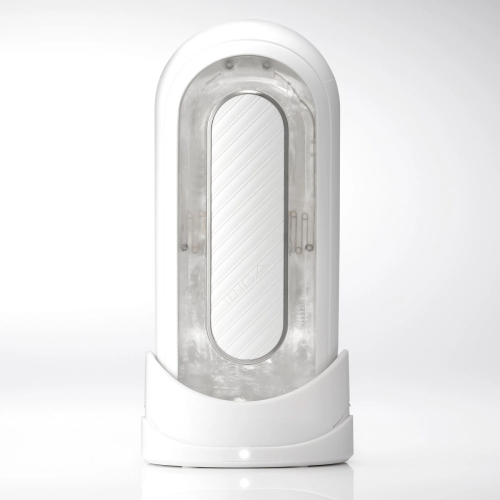 Мастурбатор с вибрацией белого цвета Tenga Flip Zero Gravity Electronic Vibration - 4