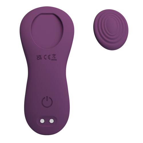Смарт стимулятор для клітора фіолетовий Lybaile Pretty Love MANE Mobile APP remote control - 6