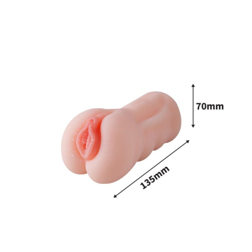 Мастурбатор вагіна тілесного кольору Mai BTB Pocket Vagina Eva - 2