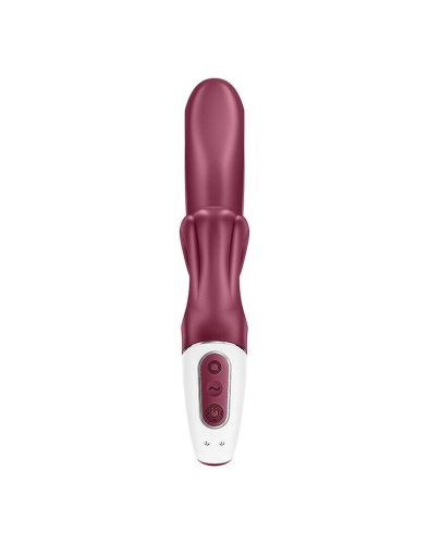 Вибратор с отростком для клитора красного цвета Satisfyer Love Me - 4