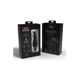 Набір секс іграшок для секс ігор чорно-рожевого кольору Dream Toys Sex Room Raunchy 6 предметів