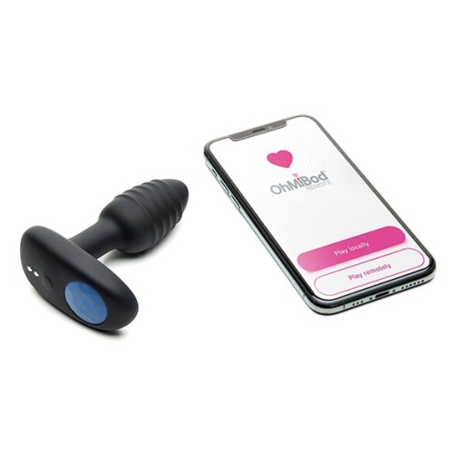 Інтерактивна анальна вібропробка OhMiBod Lumen powered by KIIROO - 5