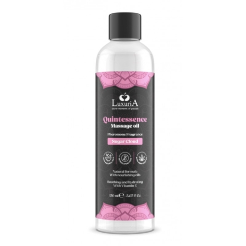 Масажна олія з ароматом цукру Intimateline Quintessence Sugar Cloud 150мл - 1