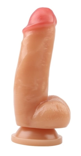 Фаллоимитатор реалистичный на присоске бежевый CHISA Keep Love Juicy Dildo - 2
