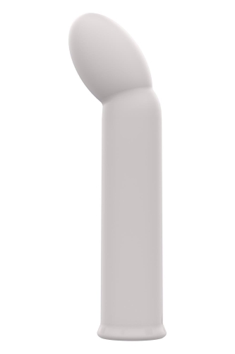 Вибратор вагинальный и для точки G серого цвета Dream Toys Nude Aulora - 2