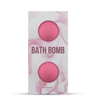 Бомбочка для ванни з ягідним смаком Dona Bath Bomb-Flirty - (140 гр)
