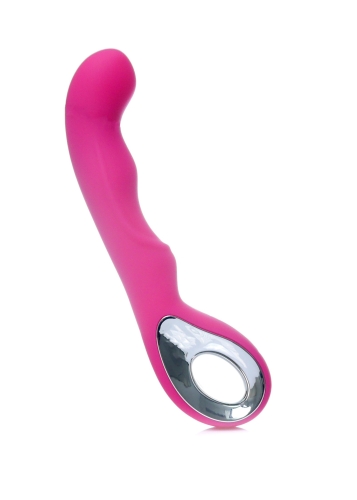 Вібратор Пульсатор для точки G рожевого кольору Boss series G spot - 4