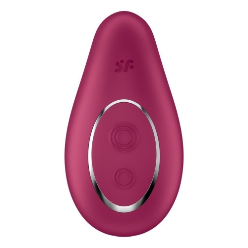 Клиторальный стимулятор красного цвета вибратор Satisfyer Dipping Delight - 3
