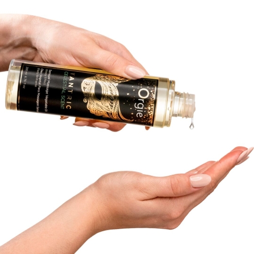 Масажна олія для тантричного масажу з ароматом ківі та полуниці Orgie Tantric Celestial Scent 200 мл - 2