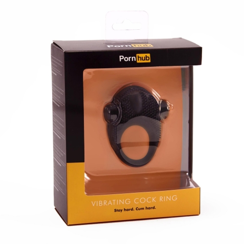 Эрекционное виброкольцо Pornhub Vibrating Cock Ring - 5