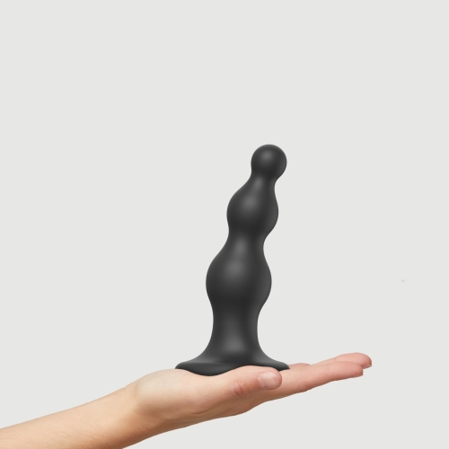 Насадка для страпона силиконовая синяя Strap On Me Dildo размер M - 2
