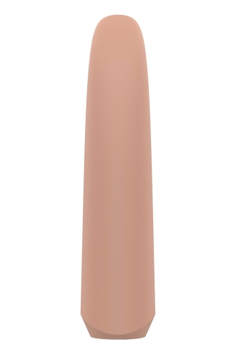 Вібратор для точкової стимуляції клітора бежевого кольору Dream Toys Nude Laurel - 4