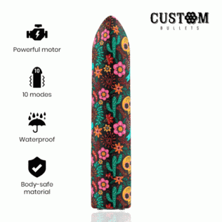 Вибропуля для клитора Spring Custom Bullets 
