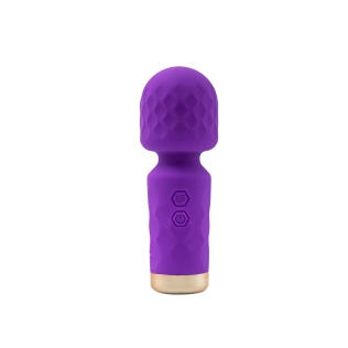 Вибромассажер Ванд мини фиолетовый BMS Factory M’Lady Mini Vibrating Wand 