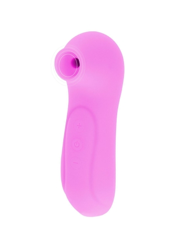 Вакуумний стимулятор для клітора силіконовий рожевого кольору Toy Joy - 1