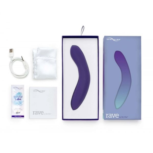 Вібромасажер для точки G з функцією управління зі смартфона We-Vibe Rave G-Spot - 5