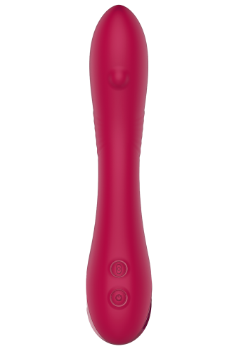 Вибратор для стимуляции точки G с движущимся шариком розового цвета Dream Toys SPARKLING SLIDING CECILIA - 3