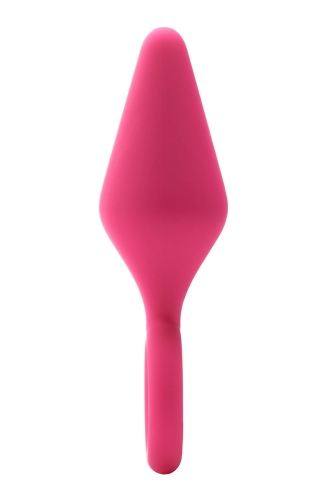Анальний корок з кільцем рожевого кольору Dream Toys FLIRTS PULL PLUG - 4