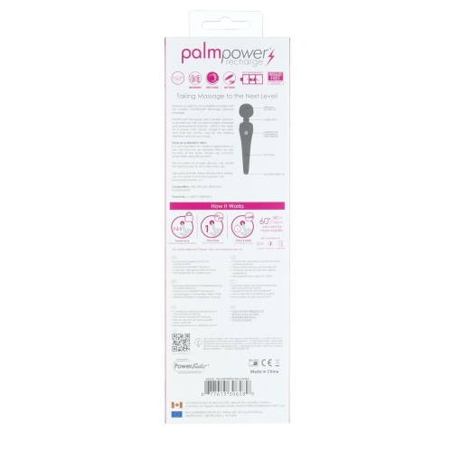 Вібромасажер інтимних зон PalmPower Recharge рожевий - 9