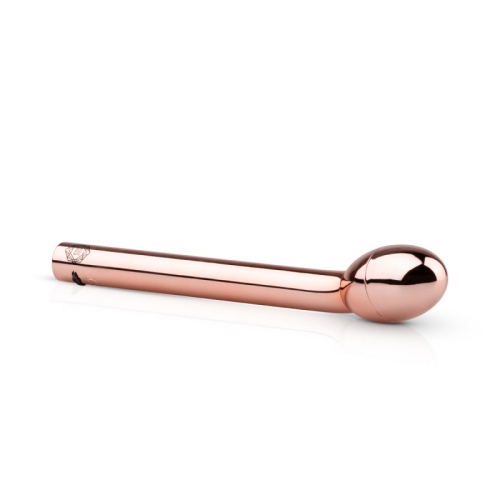 Вибратор для точки G золотистого цвета Rosy Gold New G-spot Vibrator - 2