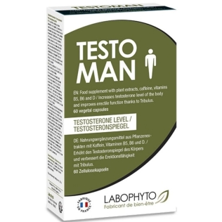Препарат для мужчин для повышения мужской силы Labophyto TestoMan Testosterone Level Up 60 капсул