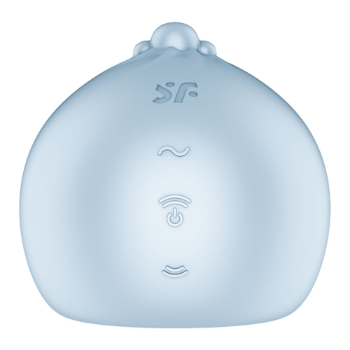 Вакуумний кліторальний стимулятор синій Satisfyer Mochi - 3