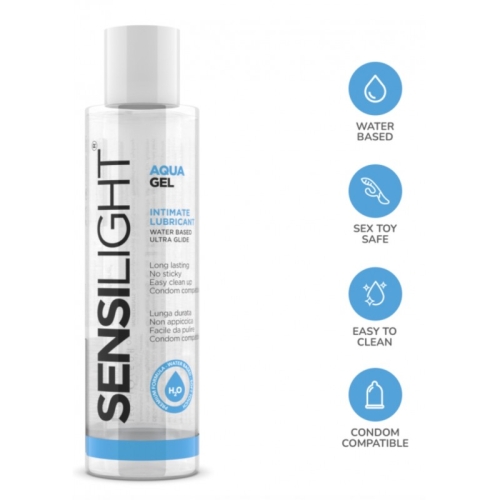Лубрикант на водній основі Intimateline Sensilight Aqua Gel 150мл - 3