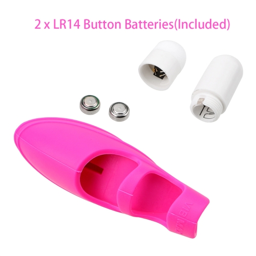 Вибратор на палец для стимуляции клитора цвет розовый Sexy desires Lazy finger - 8