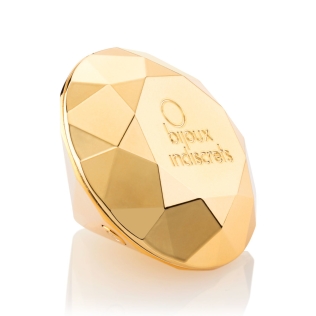 Вибромассажер для клитора с золотым напылением Bijoux Indiscrets - Twenty One 7 режимов вибрации