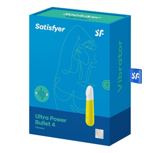 Вібратор для клітора жовтий Satisfyer Ultra Power bullet 4 - 6