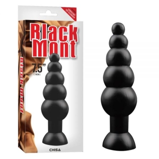 Анальная пробка черная Chisa Large Anal Bead