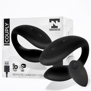 Вибратор для пар универсальный черный Tardenoche Couply Couple Toy Remote Control