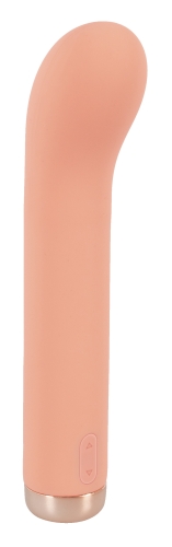 Вибратор для точки G персиковый Soft Silicone Mini G-Spot Vibrator - 2