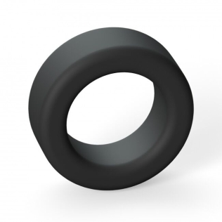 Эрекционное кольцо широкое черное Love To Love COOL RING