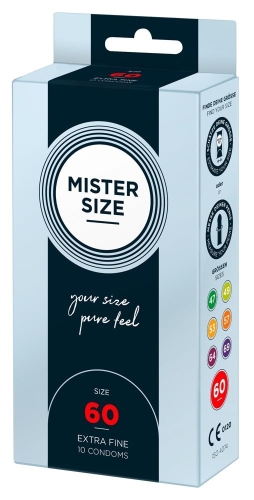Презервативы Mister Size 60 mm (мм) 10 штук Мистер Сайз - 2