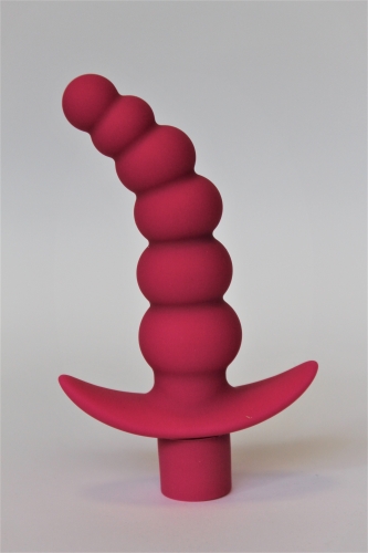 Вибратор 10,8 см/1,7x2,8x3,3 см универсальный шарообразный SWEET TOYS ярко-розовый - 2