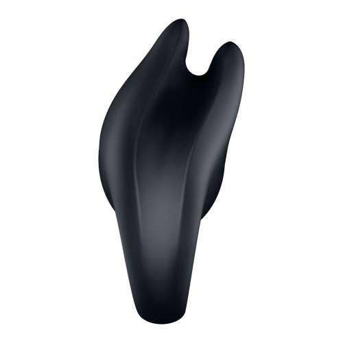 Эрекционное кольцо 2в1 со стимуляцией клитора черное Satisfyer Perfect Pair 1 - 4