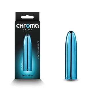 Віброкуль для стимуляції клітора блакитного кольору NS Novelties Chroma Petite