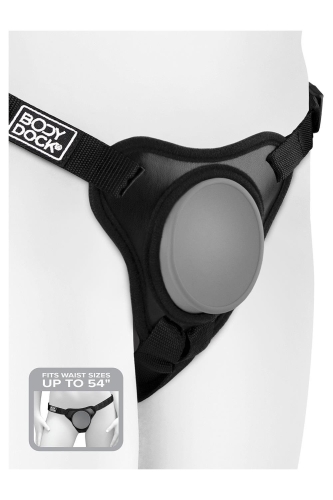 Трусики для страпону чорні Pipedream Body Dock Elite Mini Harness - 3